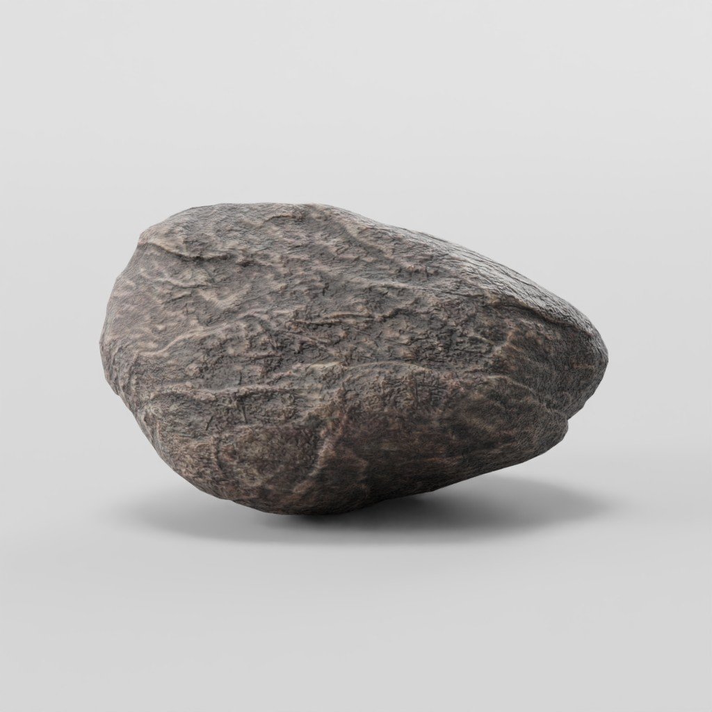 Rough Rock 9 Terrains Models BlenderKit