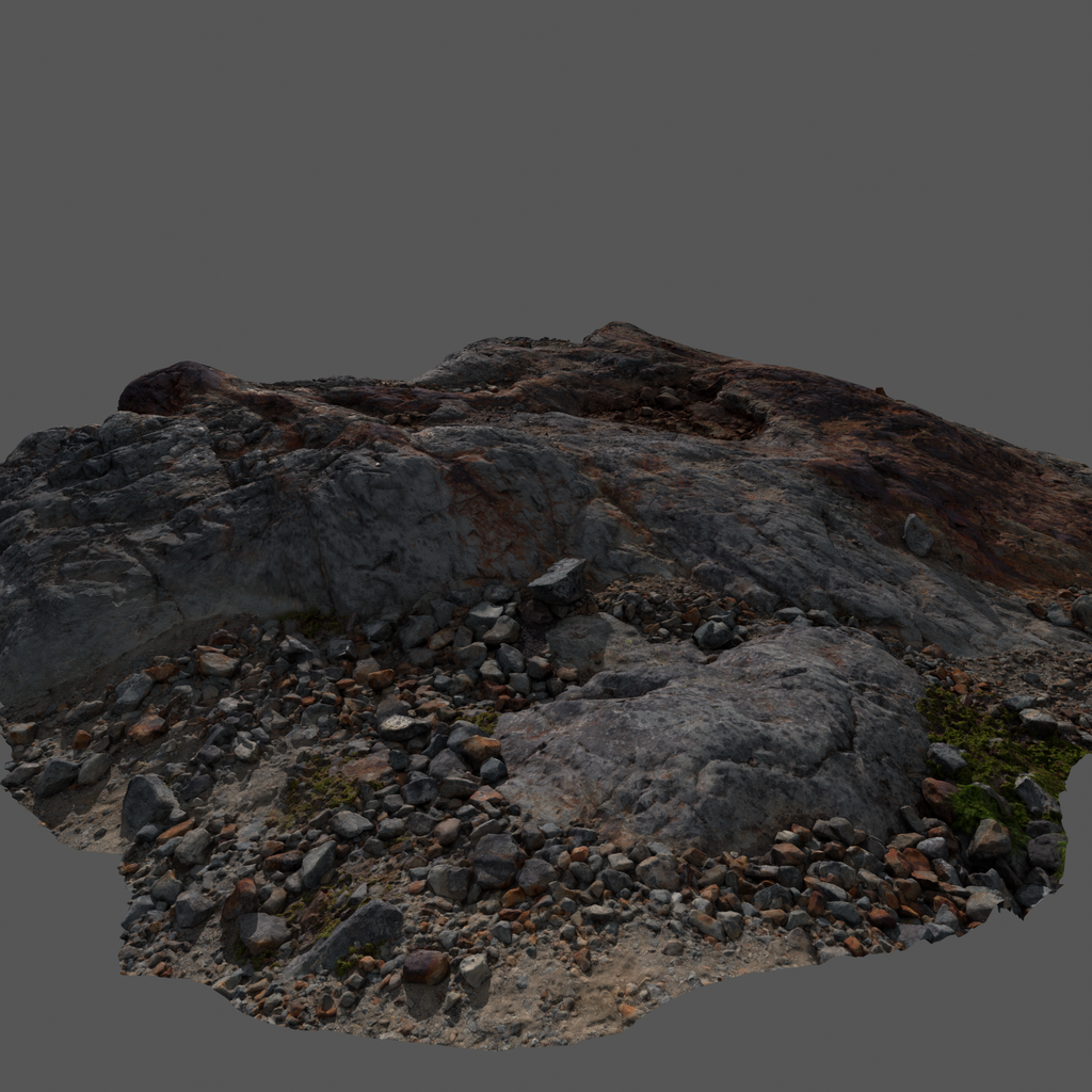 Rocky Mountain Terrain Terrains Models Blenderkit