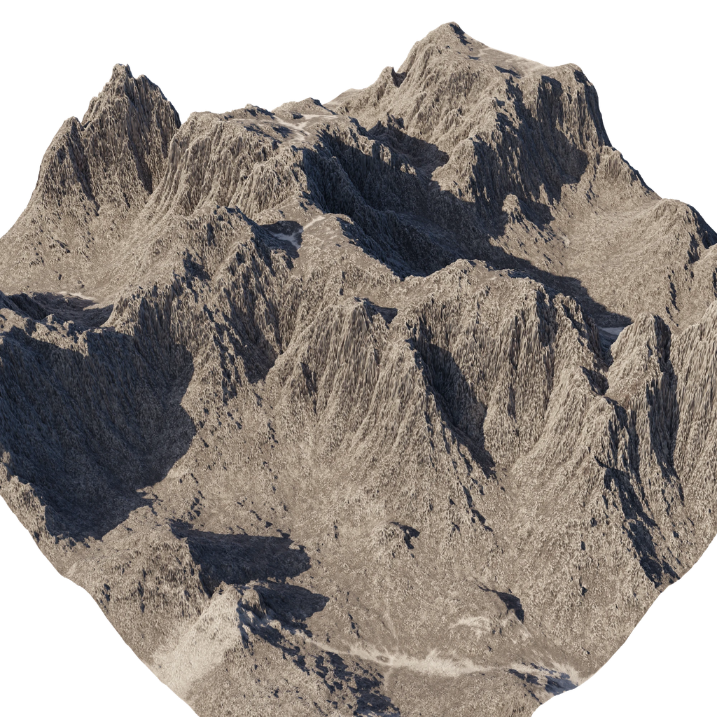 Terrain FREE Terrains Models BlenderKit