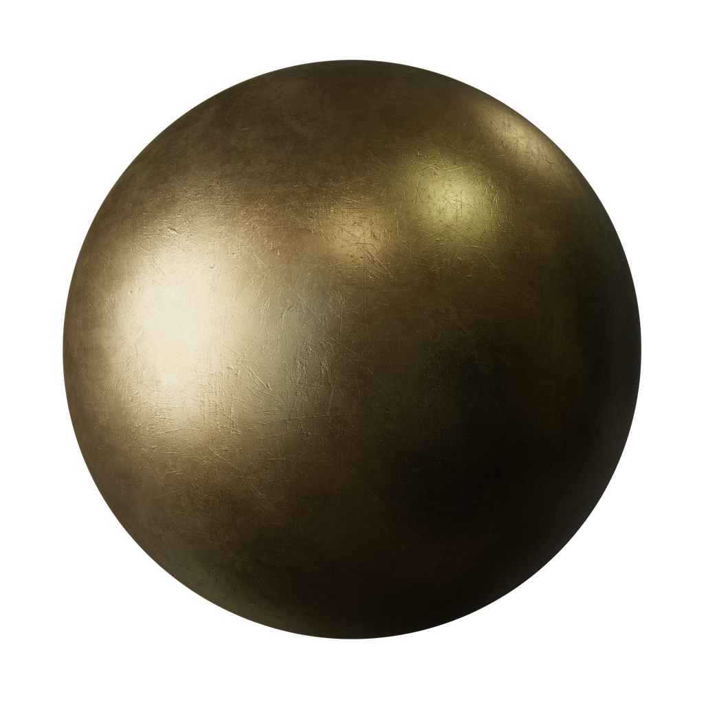 Scratched Bronze Free Metal Materials Blenderkit