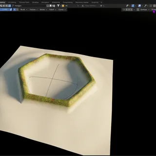 In render mode we can see what it looks like.