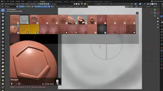 Switch to Brushes in BlenderKit and pick up a brush and draw any shape you want.