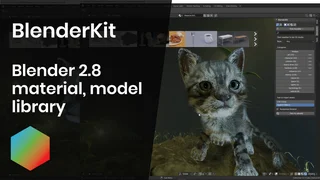 BlenderKit in Blender 2.8