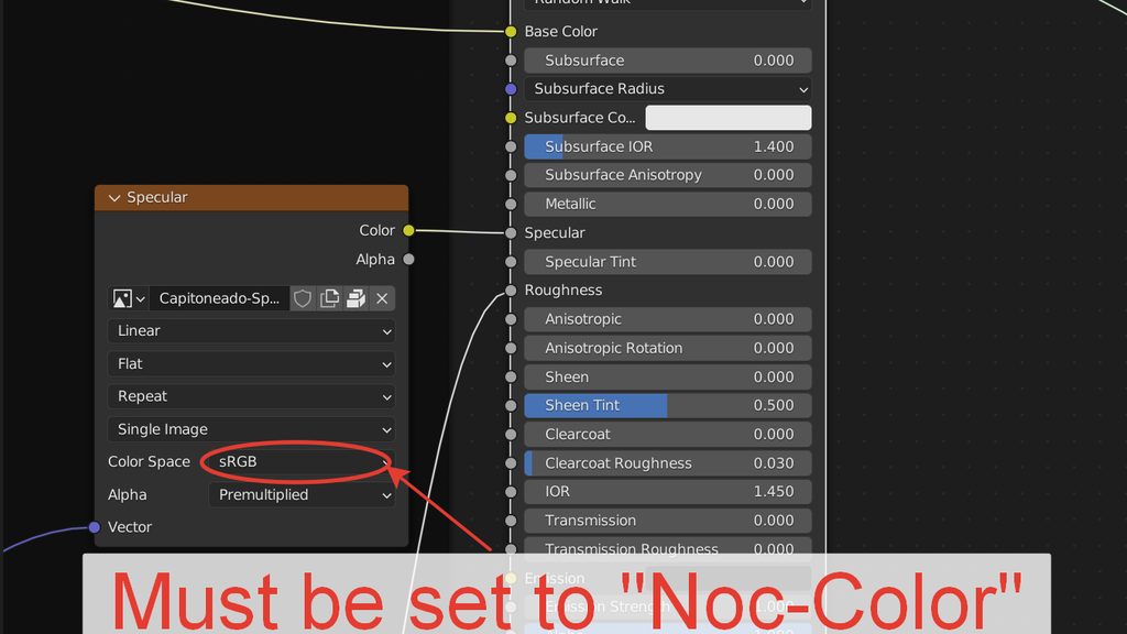 BlenderKit Material PBR setup