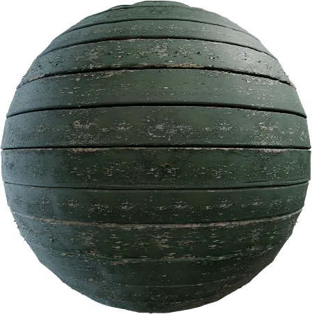 Green Rough Planks