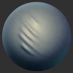 ER_Fabric Brush Deep Horizontal Wrinkle