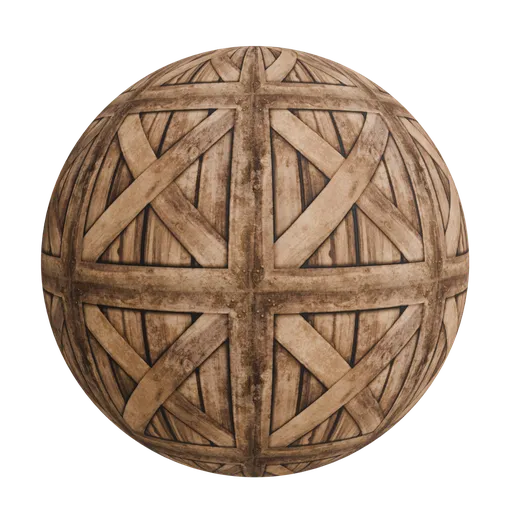 Rustic wooden crates texture