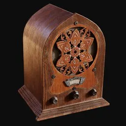 1930s Cathedral Tabletop Radio
