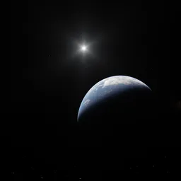 Earth Planet from Space