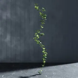 Artificial garland Begonia