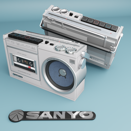 Sanyo cassette player M6400