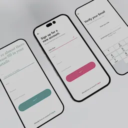 Phone app animation templates