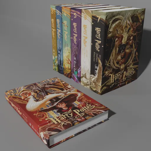 Harry potter books - Thai Covers