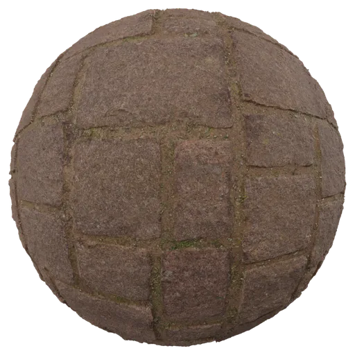 High-resolution rock pavement PBR material for Blender 3D, seamless and realistic texture for 3D modeling and rendering.