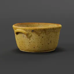 Decorative Clay Bowl