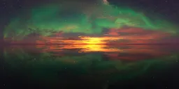 Aurora Lights Night Twilight Sky