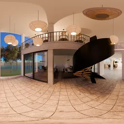 Networking Zone Interior HDRi