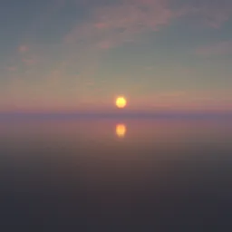 Colorful Pink Sunset