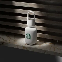 Premium Bottle Mockup with Branding
