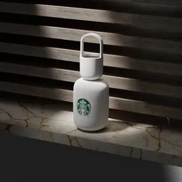 Premium Bottle Mockup with Branding