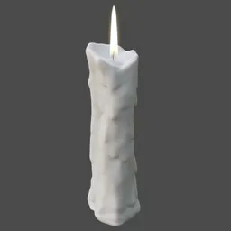 Melted Candle