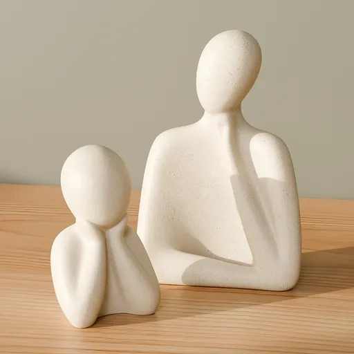 Abstract Figure Duo
