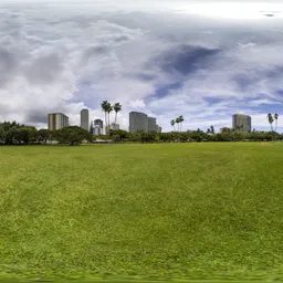 Park City Tropical Cloudy Day