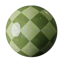Green Diamond Ceramic Tiles
