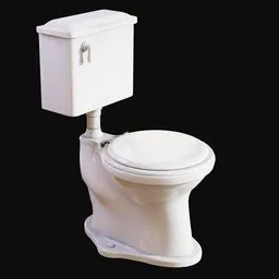 1920s Bathroom Toilet