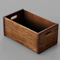 Old Wooden Crate