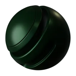 Plastic dark green material