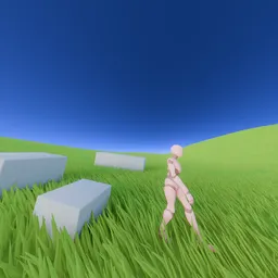 GN Grass [Culling + Obstacles reaction]