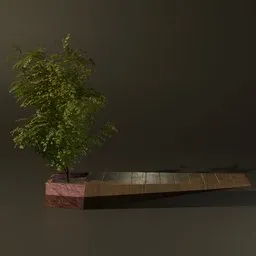 Tree bench