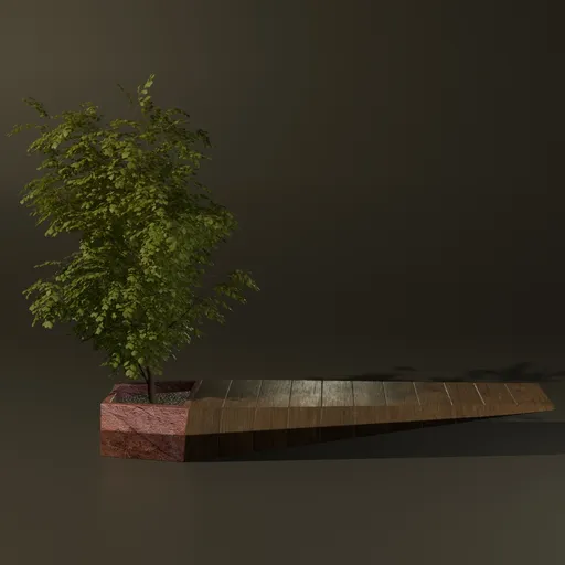 Tree bench
