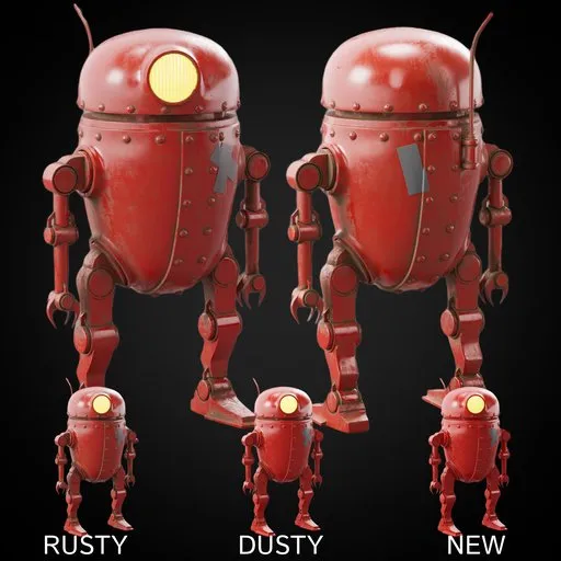 Monoeye circular robot