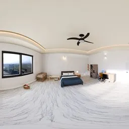 Bright Minimal Bedroom Studio