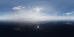 Cloudy Sky Daytime Landscape