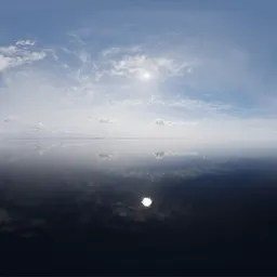 Cloudy Sky Daytime Landscape