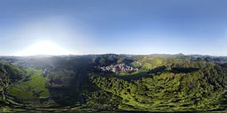 Sunset in the afternoon