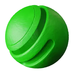 Green Textured Plastic