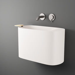 "Introducing P'tit, a small wash basin available in four colors for your Blender 3D projects. This gold-fauceted sink features a sharp nose with rounded edges inspired by Bernd Fasching and a silicone cover. Rendered in redshift and styled after Bolade Banjo and Superbia, this one-panel model by Constant Permeke is perfect for any 3D project."