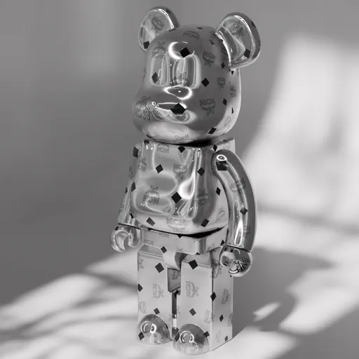 MCM Bear Brick Figurine