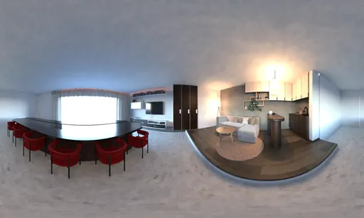 Modern Open Plan Living Room