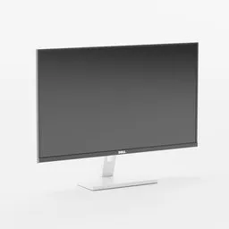 "Blender 3D model of Dell S2421HN 24-inch computer monitor. The ultra-wide horizon and tall thin frame give a sleek, modern design. Perfect for adding realistic detail to your 3D rendering projects."