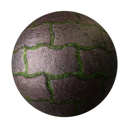 Seamless paving stones