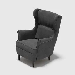 The Strandmon Wing Chair (wool pattern)