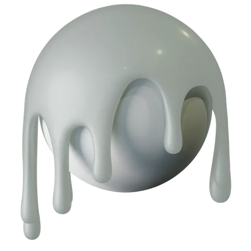 Procedural Pearl  Painted Plastic