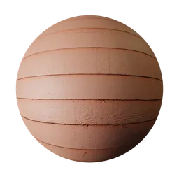Terracotta Wooden cladding