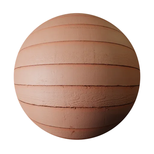 Terracotta Wooden cladding