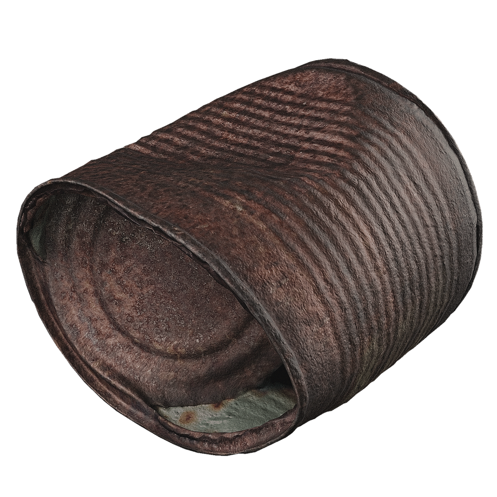 Rusty tin Food / Drinks models BlenderKit